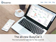 Tablet Screenshot of busycal.com